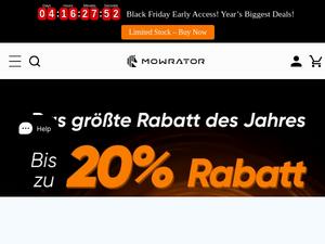 Mowrator Gutscheine & Cashback im November 2025