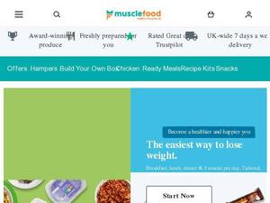 Musclefood.com voucher and cashback in May 2022