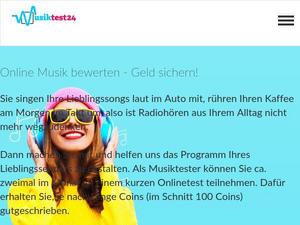 Musiktest24.de Gutscheine & Cashback im Januar 2022
