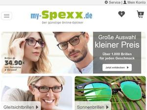 My-spexx.de Gutscheine & Cashback im Mai 2022