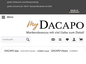 Mydacapo.de Gutscheine & Cashback im April 2024