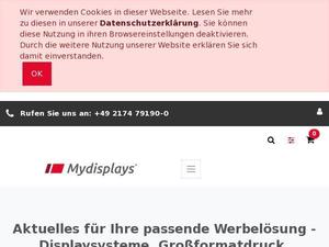 Mydisplays.net Gutscheine & Cashback im Mai 2022