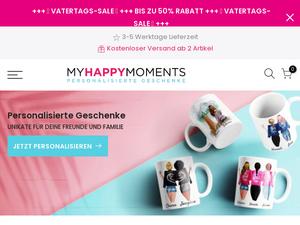 Myhappymoments.de Gutscheine & Cashback im April 2024