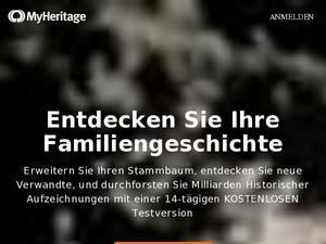 Myheritage.de Gutscheine & Cashback im April 2024