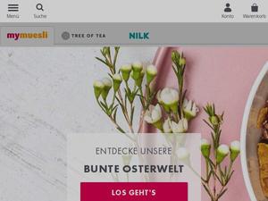 Mymuesli.com Gutscheine & Cashback im April 2024