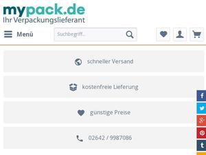 Mypack.de Gutscheine & Cashback im April 2024