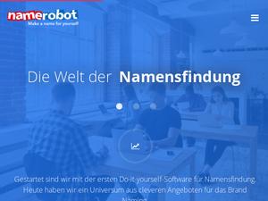 Namerobot.de Gutscheine & Cashback im Mai 2022 Namerobot.de Gutscheine & Cashback im Mai 2022
