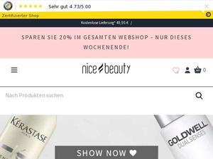Nicebeauty.com Gutscheine & Cashback im Mai 2022