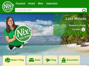 Nix-wie-weg.de Gutscheine & Cashback im März 2023 Nix-wie-weg.de Gutscheine & Cashback im März 2023