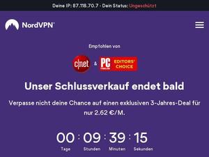 Nordvpn.com Gutscheine & Cashback im September 2023