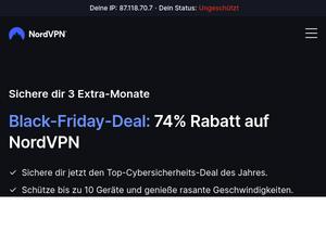 Nordvpn.com Gutscheine & Cashback im April 2024