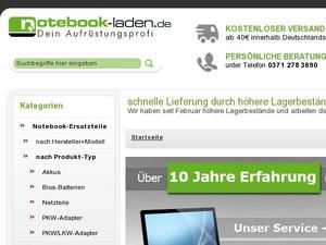 Notebook-laden.de Gutscheine & Cashback im Juli 2022