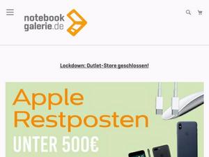 Notebookgalerie.de Gutscheine & Cashback im Mai 2022