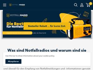 Notfallradio.com Gutscheine & Cashback im Mai 2023