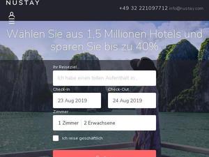 Nustay.de Gutscheine & Cashback im Mai 2022 Nustay.de Gutscheine & Cashback im Mai 2022