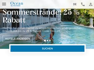 Oceanhotels Gutscheine & Cashback im Oktober 2025 Oceanhotels Gutscheine & Cashback im Oktober 2025
