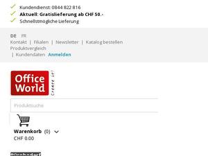 Officeworld.ch Gutscheine & Cashback im Mai 2022