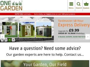 Onegarden.co.uk voucher and cashback in May 2022