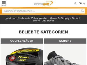Onlinegolf.de Gutscheine & Cashback im Mai 2022 Onlinegolf.de Gutscheine & Cashback im Mai 2022