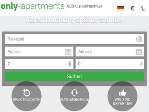 Only-apartments.de Gutscheine & Cashback im Januar 2021 Only-apartments.de Gutscheine & Cashback im Januar 2021