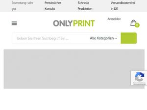 Onlyprint.de Gutscheine & Cashback im April 2024