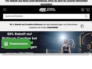 Optimumnutrition.com Gutscheine & Cashback im April 2024