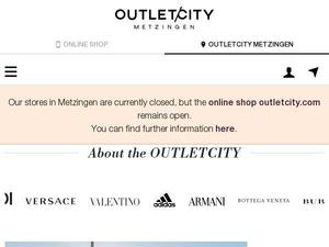 Outletcity.com Gutscheine & Cashback im September 2023