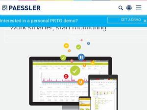 Paessler.com Gutscheine & Cashback im November 2022