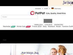 Patpat.com Gutscheine & Cashback im März 2023