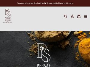 Persaf.de Gutscheine & Cashback im Mai 2024