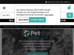 Petster.eu Gutscheine & Cashback im März 2023