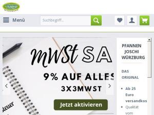 Pfannen-joschi.de Gutscheine & Cashback im März 2023 Pfannen-joschi.de Gutscheine & Cashback im März 2023
