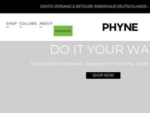 Phyne.com Gutscheine & Cashback im April 2024