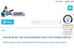 Pool-gigant.de Gutscheine & Cashback im April 2024