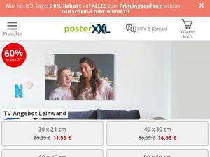 Posterxxl.de Gutscheine & Cashback im April 2024