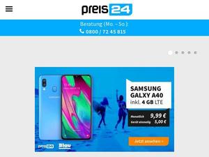 Preis24.de Gutscheine & Cashback im März 2023