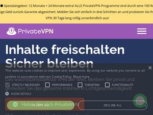 Privatevpn.com Gutscheine & Cashback im November 2022