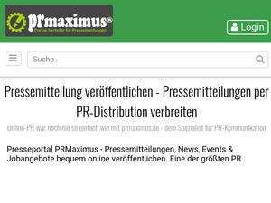 Prmaximus.de Gutscheine & Cashback im März 2024