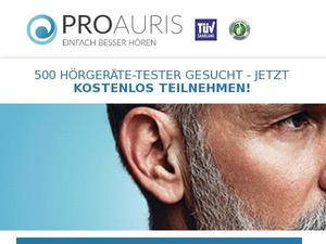 Proauris.com Gutscheine & Cashback im April 2024