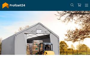 Profizelt24 Gutscheine & Cashback im Oktober 2025