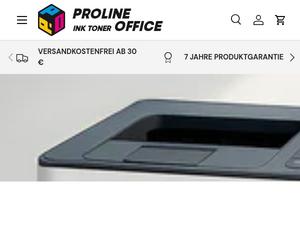 Prolineoffice Gutscheine & Cashback im Oktober 2025