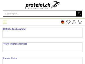 Proteini.ch Gutscheine & Cashback im Mai 2022