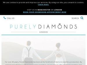 Purelydiamonds.co.uk voucher and cashback in May 2022