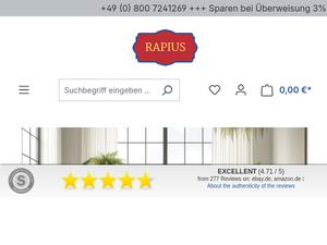 Rapius Gutscheine & Cashback im Mai 2025 Rapius Gutscheine & Cashback im Mai 2025