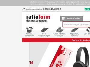 Ratioform.de Gutscheine & Cashback im Februar 2024