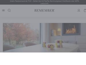 Remember.de Gutscheine & Cashback im April 2024