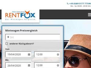 Rentfox.de Gutscheine & Cashback im März 2023