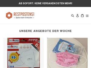 Restposten51.de Gutscheine & Cashback im Juli 2022 Restposten51.de Gutscheine & Cashback im Juli 2022