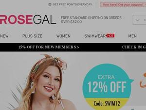 Rosegal.com voucher and cashback in May 2022