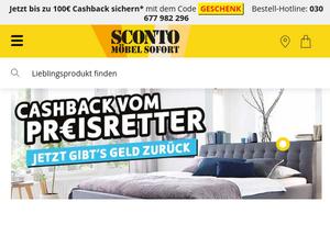 Sconto.de Gutscheine & Cashback im März 2024